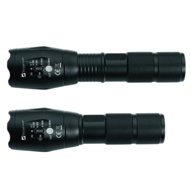 Logotrade promotional merchandise photo of: Flashlight ANTELAO Schwarzwolf